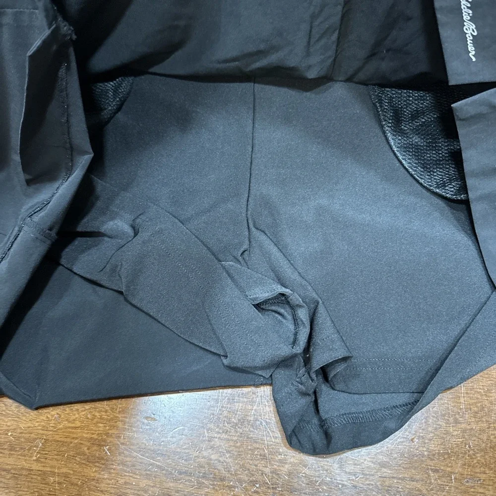 Eddie Bauer Women's Skort Sz 2X Black Elastic Waist Pockets‎ Casual Travel New!